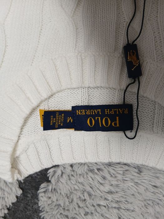 Pulover Polo Ralph Lauren alb