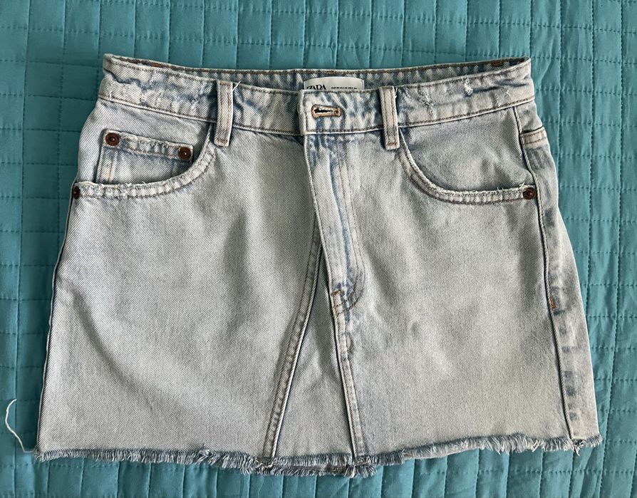 Дънкови поли zara bershka mango