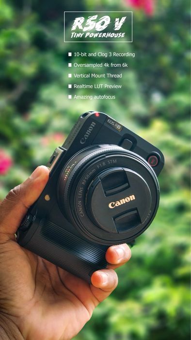Canon R50v 14-30mm IS PZ 4K 60p 4.2.2 10bit лучше чем Sony ZV-E10 II