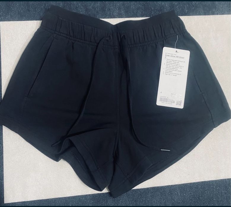 Lululemon pantaloni scurti talie inalta