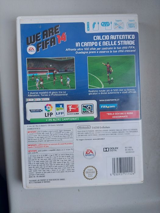 [Wii] Vând FIFA 14 original pentru Nintendo Wii //poze reale