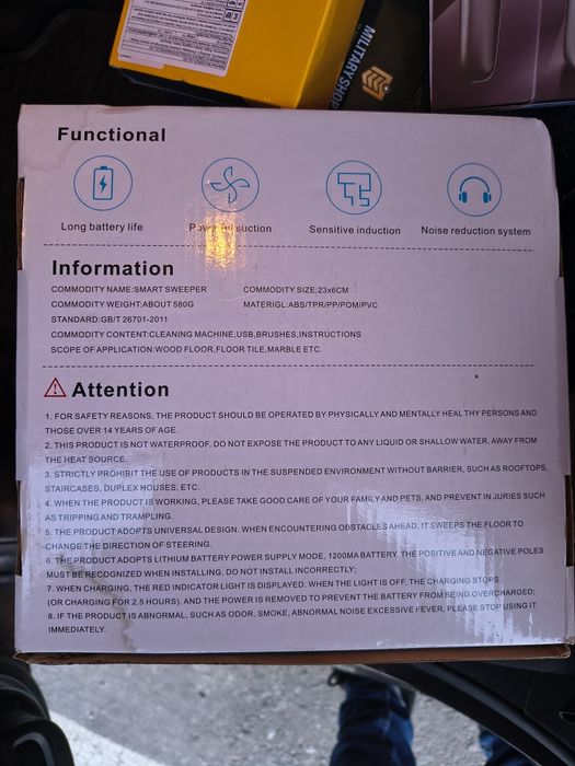Aspirator robot mini Ximeijie