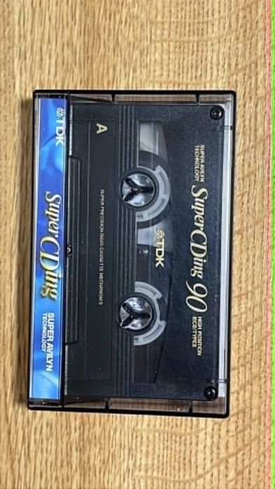 Casete audio CrO2 TDK Super CDing (fost SA)