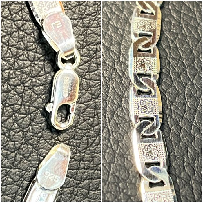 Сребърно ланче ланец чисто нов синджир 925 silver lanec lanche sinjir