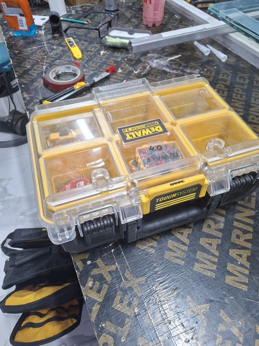 Сумка dewalt, кейс девольт, девальт, комплект с органайзером.