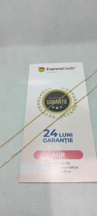 Lant Aur 14K (Ag18 Tutora b.28495) Garantie 2 ani!
