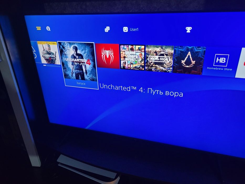 Прошитая PS4 Slim на 1тб