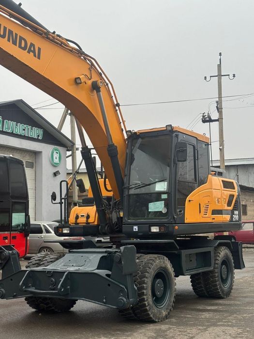 Услуги экскаватора колесного 210