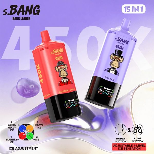 Vape 450.000 Puffs Display Reincarcabil Nivel Gheata
