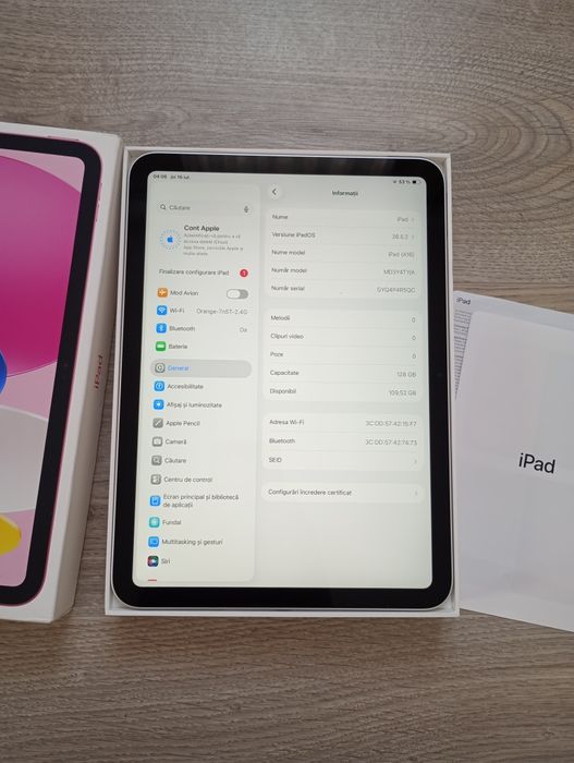 Apple iPad A16 Gen 11  |  128GB  |  11' Liquid Retina