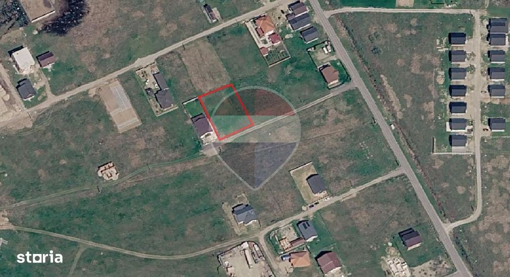 Teren 763mp Intravilan Oșorhei