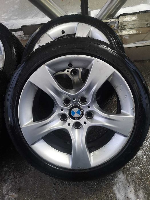 Roti BMW R17 5x120 style 339 + anvelope Goodyear all season 225/45/R17