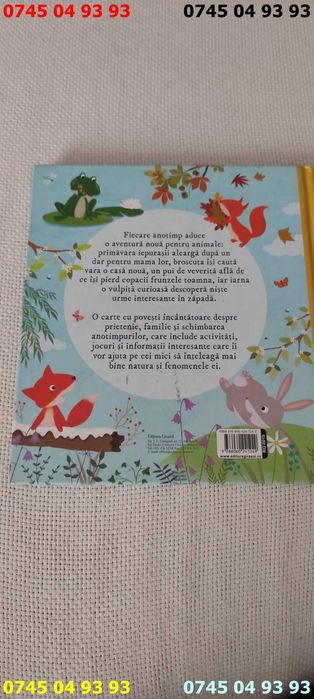 carte carti o poveste pentru fiecare anotimp cartonata
