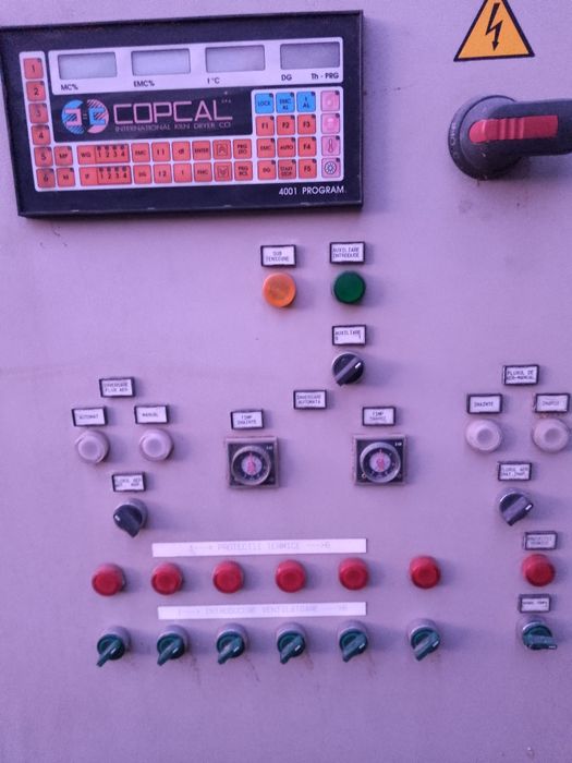 Automatizare uscător lemn