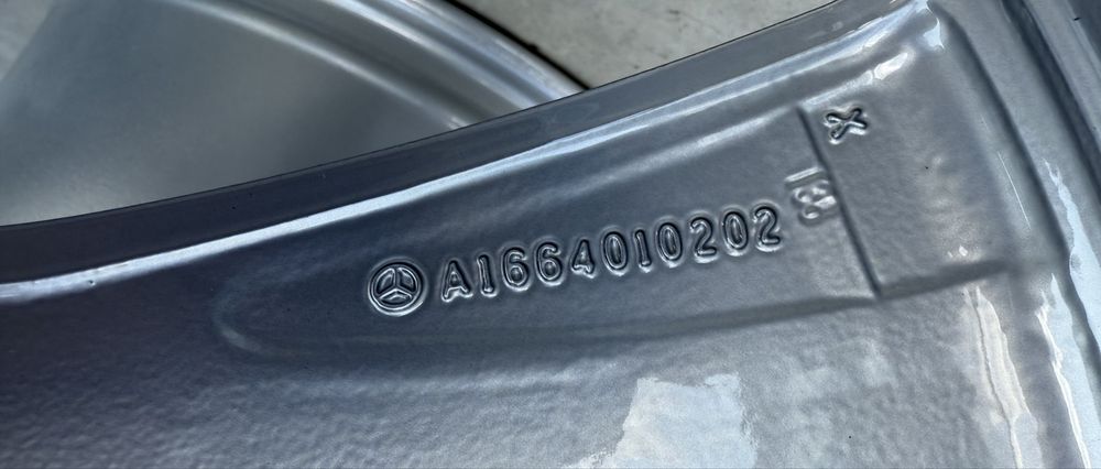 Set jante aliaj originale R19 Mercedes GLE/ML W166 A1664010202