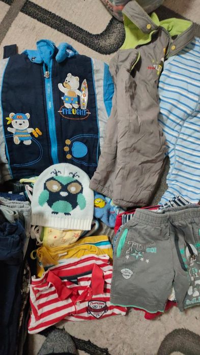 Продам б/у вещи на мальчика 6 мес