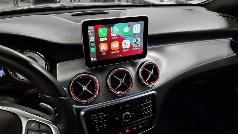 Activare Apple CarPlay Android Auto Mercedes GLC X253 si C W205