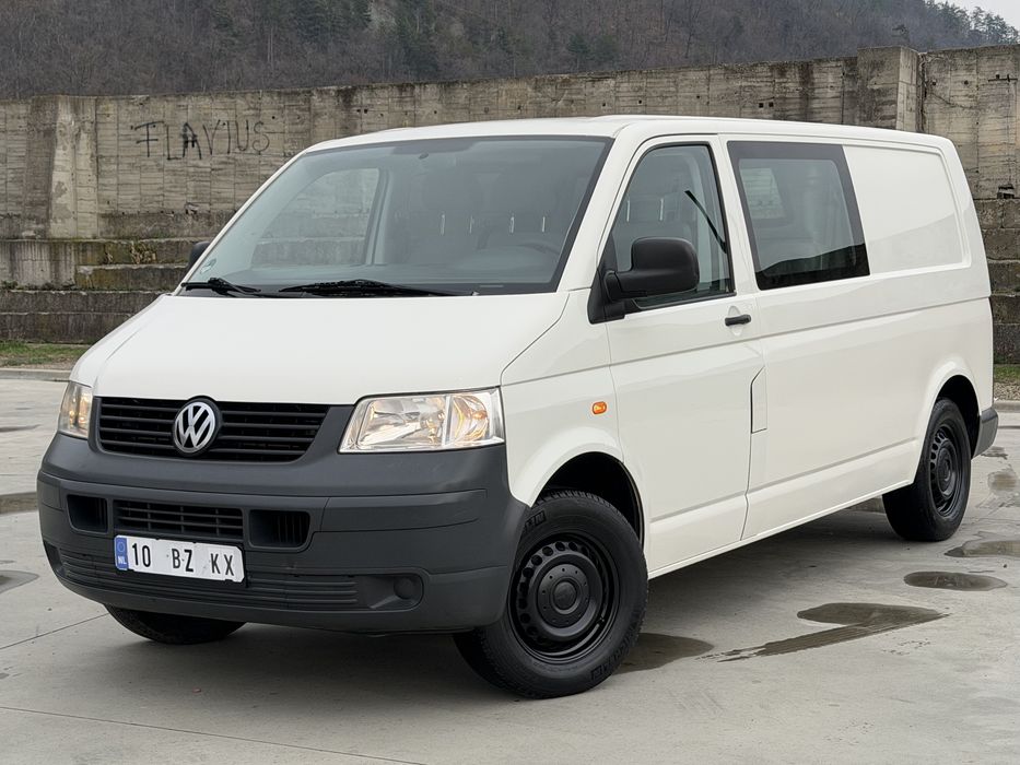 Volkswagen VW Transporter T5 / 1.9 TDI / 105 CP / Lung / 6 locuri / AC