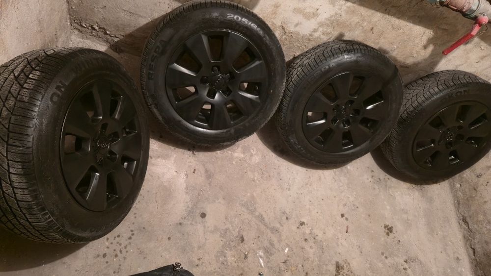 Vând Jante Oroginale Audi, cauciucuri iarnă 205/60  R 16