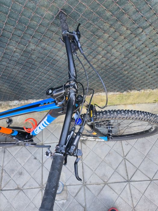 Карбонов 29цола Giant XTC 2x11 скорости XT Като нов L размер