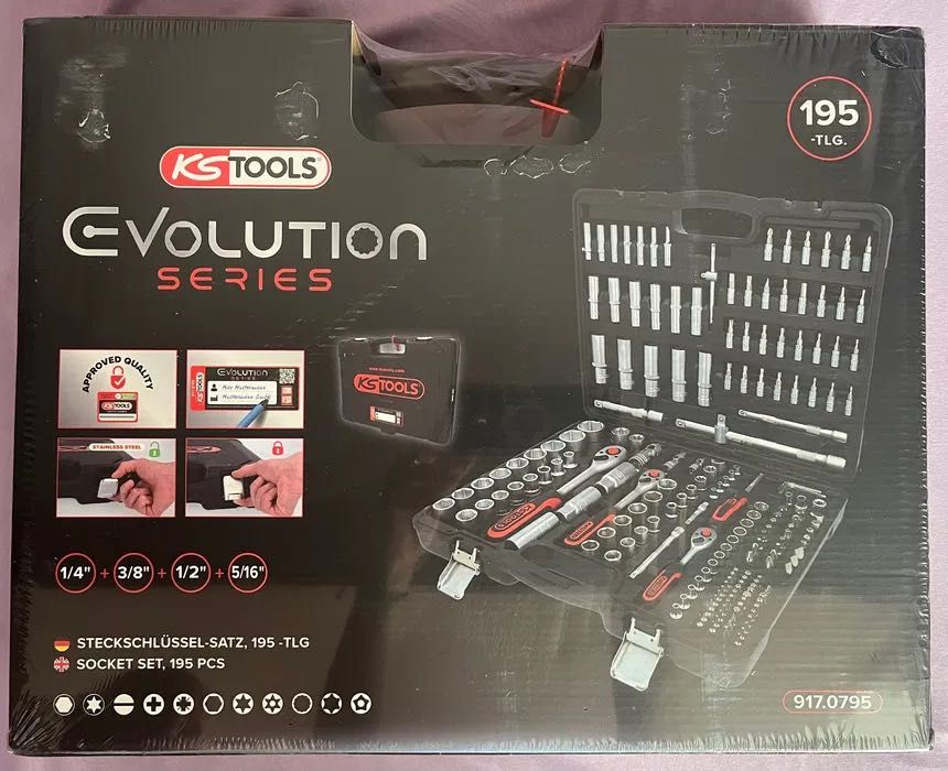 Гедоре KS TOOLS 195 части