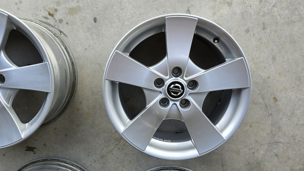 Jante aliaj originale Nissan/Renaul/ 17” 5x114.3 ET45