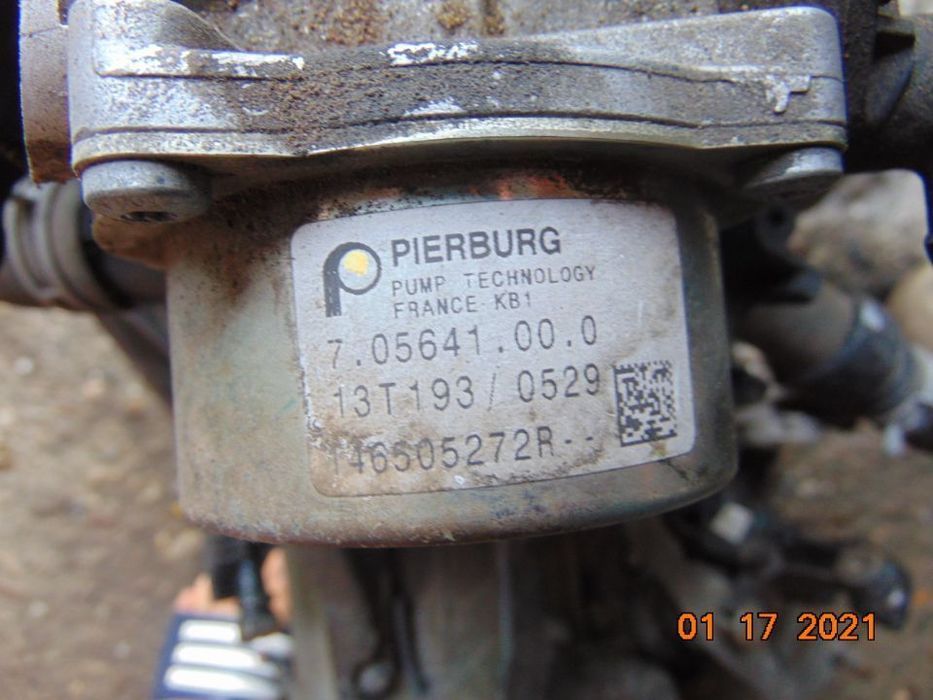 Pompa Vacuum Renault Clio 4 1.5dci euro 6 Logan Sandero Duster Lodgy kangoo scenic dokker