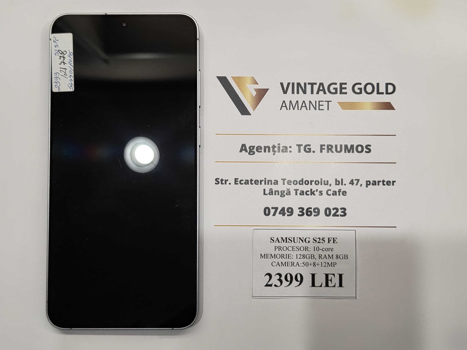SAMSUNG S25 FE  128 GB , Amanet Vintage Gold Tg Frumos