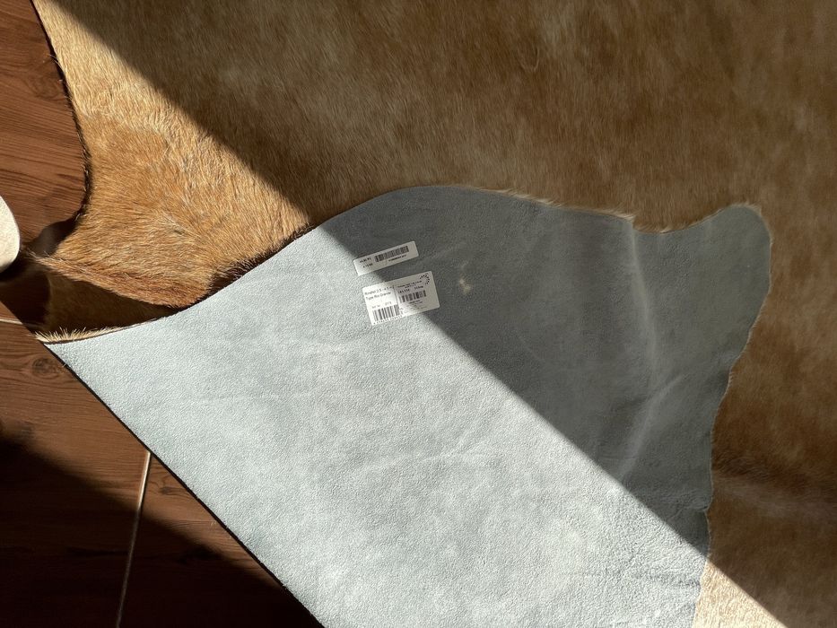Килим от естествена телешка кожа