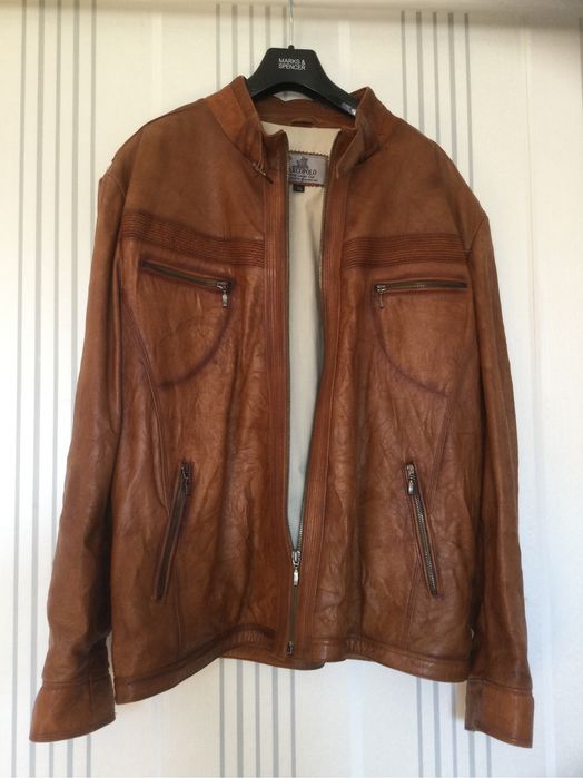 Ново естествена кожа яке