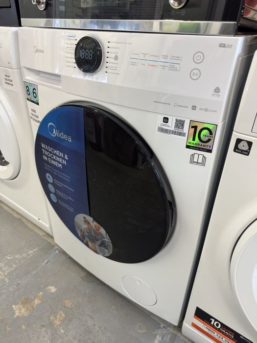 Masina de spalat cu uscator Midea MF200D86WB
