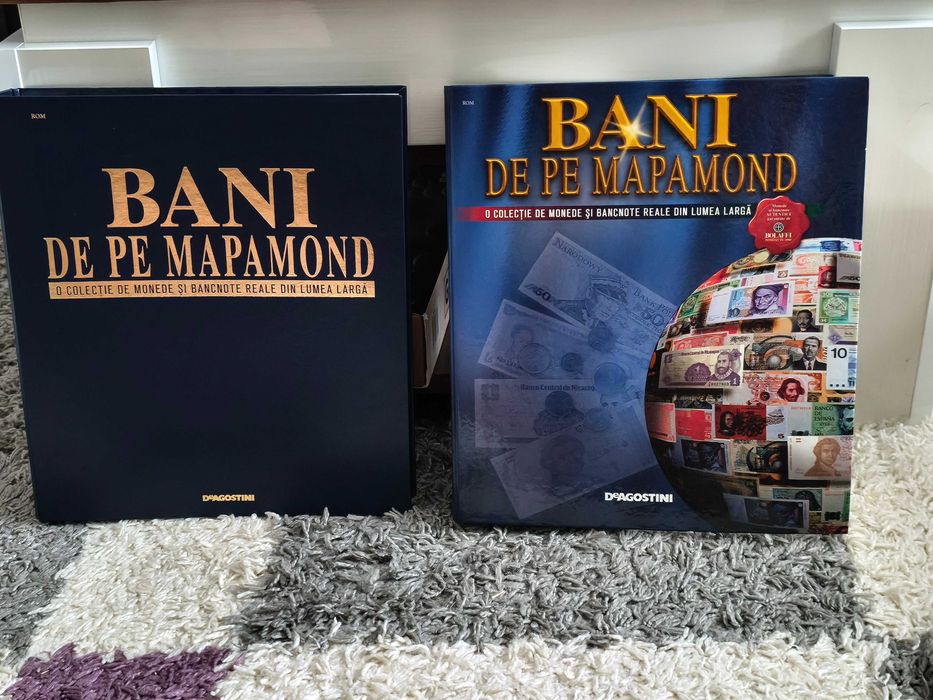 Bani de pe Mapamond” DeAgostini – Nr. 1-73 | Nr. 62-73 sigilate | Rară