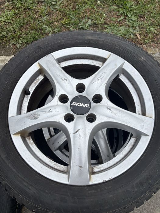 Vand jante de aluminiu cu tot cu cauciucuri