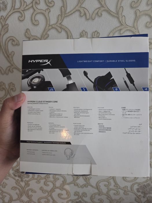 Hyperx cloud stinger core наушник