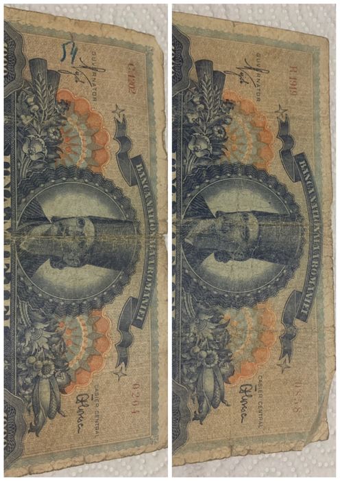 Bancnote vechi 1000 lei de colectie