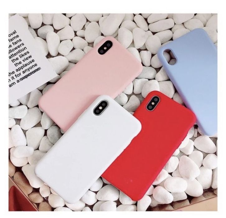 Husa SOFT CASE 0,3MM Din Silicon Interior Catifea - Iphone X XS MAX XR