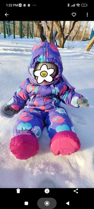 Зимний комбинезон 74 размер