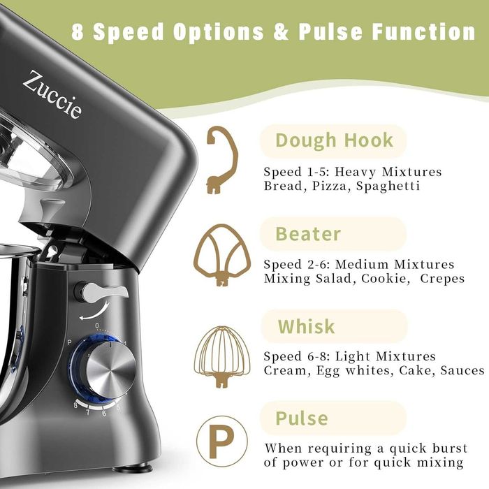 Планетарен миксер Zuccie Food Processor,Гаранция