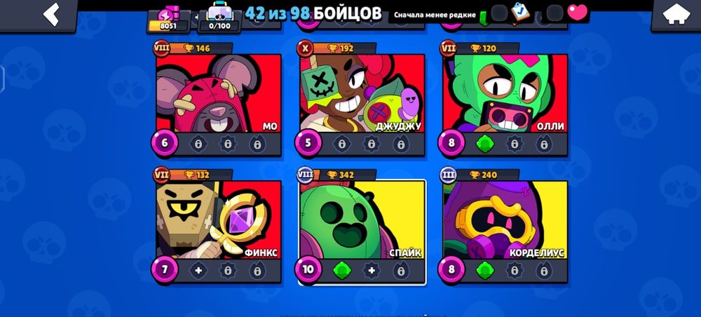 Продам аккаунт в бравл старсп