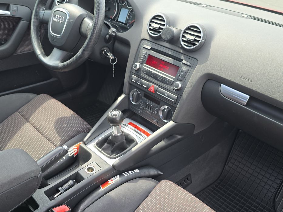Audi A3 1.9 TDI, 2008, cutie manuala, 83.000 km, impecabila