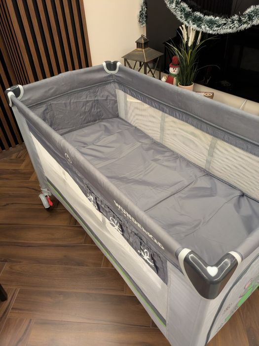 Кошара на 2 нива Wunderkid с повивалник + допълнителен матрак  с алое
