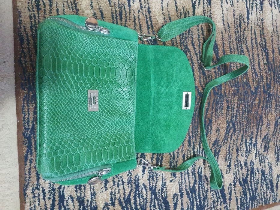 Geanta din piele naturala