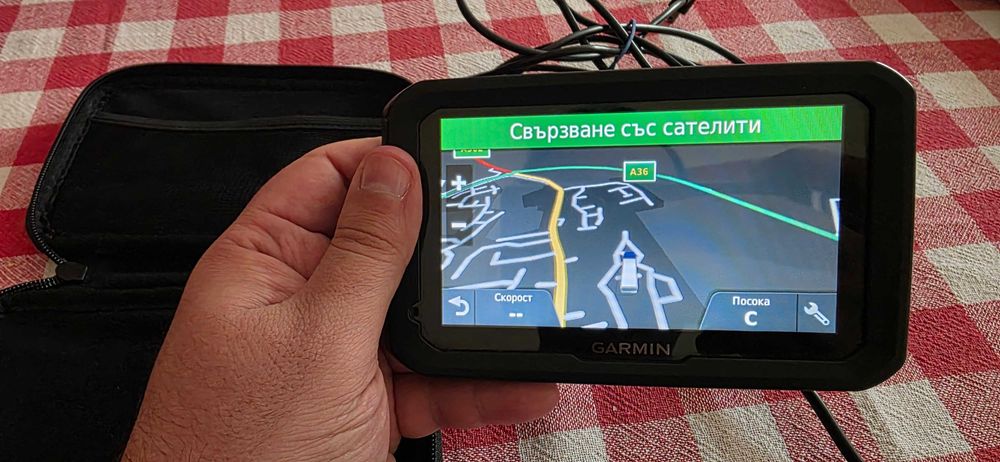 Навигация за камион Garmin Dezl 580 5 инча карти за цяла Европа и Турция пълен комплект