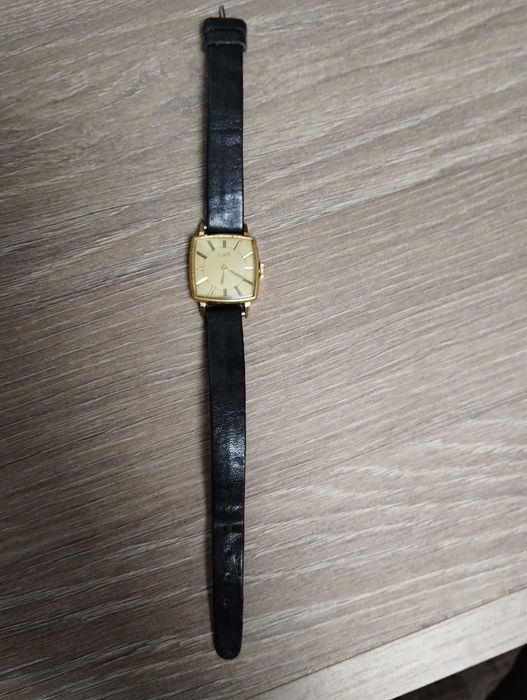 Ceas mecanic LUCH, placat cu aur , Made in URSS