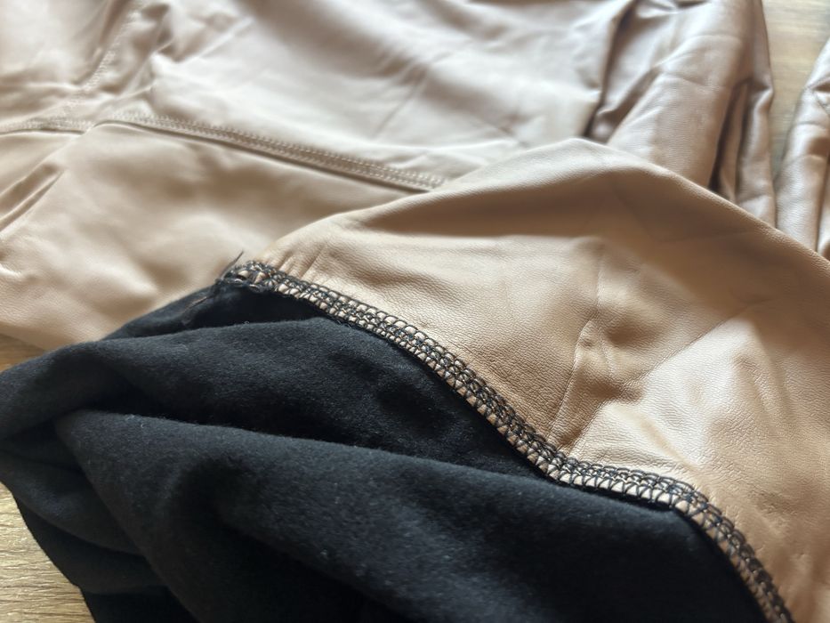 Кафяв кожен клин XL-XXL