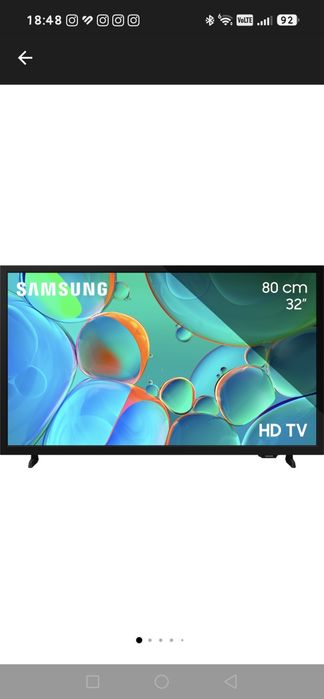 Smart TV LED Samsung H5000F, 80 cm (32"), Wi-Fi, Tizen - ABSOLUT NOU / SIGILAT