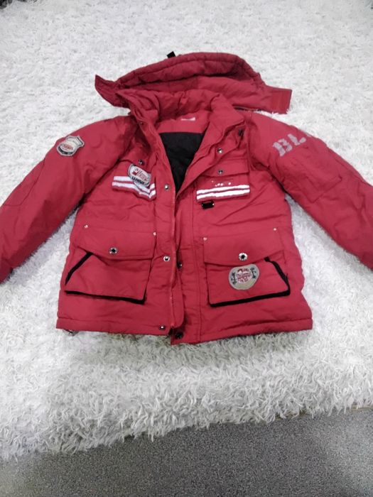 Детский пуховик зимний