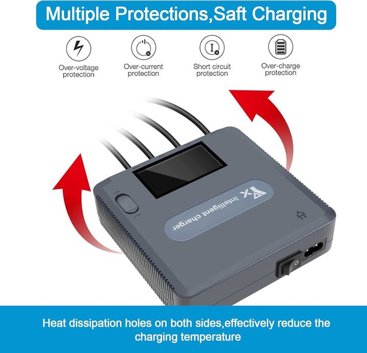 Мултифункционално зарядно устройство за DJI Mavic Air 2 / 2S