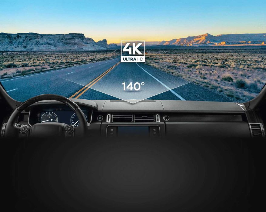 Видеорегистратор Автомобильный Xiaomi 70Mai A800S 4K + Rear Cam камера