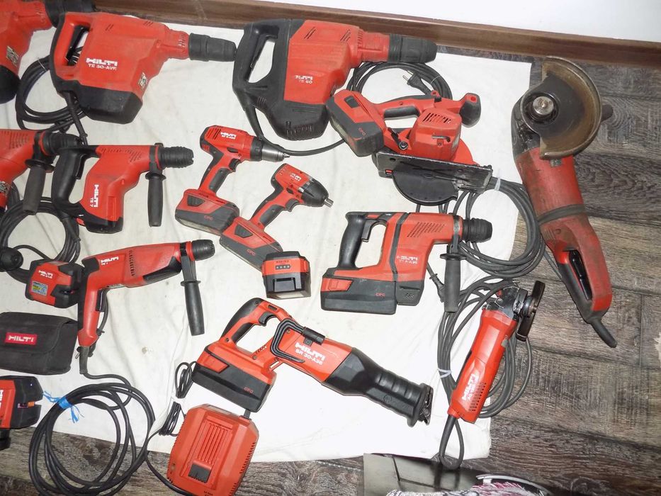 Scule Hilti functionale  TE 50/60 , Te 7/7C , Te 30 , Laser PM 2-LG